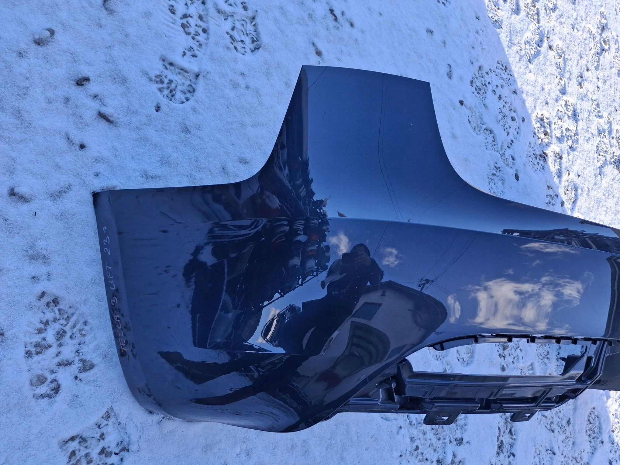bumper rear TESLA MODEL 3 HIGHLAND 2023R->