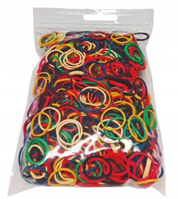 

Gumki lateksowe Show Tech mix kolor 100 szt, 1,5cm