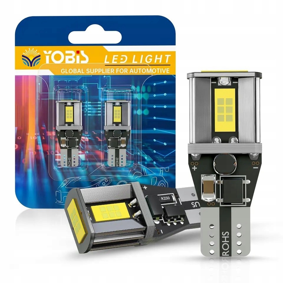 Żarówki Led W16W T15 3570 Yobis 700LM Canbus 2 szt