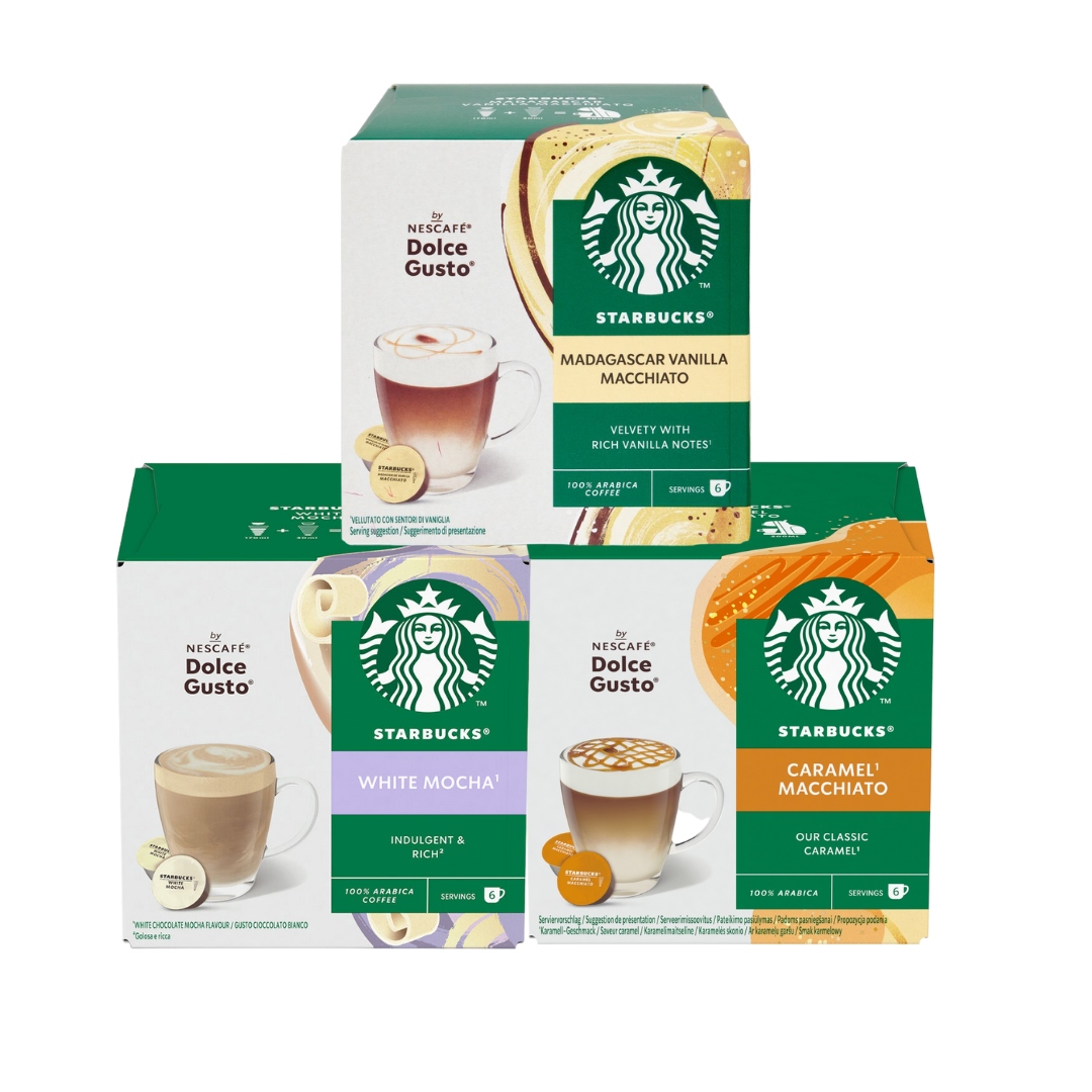 Kawa smakowa Starbucks Dolce Gusto 3x 12 kapsułek