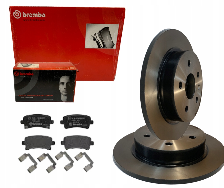 BREMBO TARCZE KLOCKI HAMULCOWE OPEL INSIGNIA A TYL