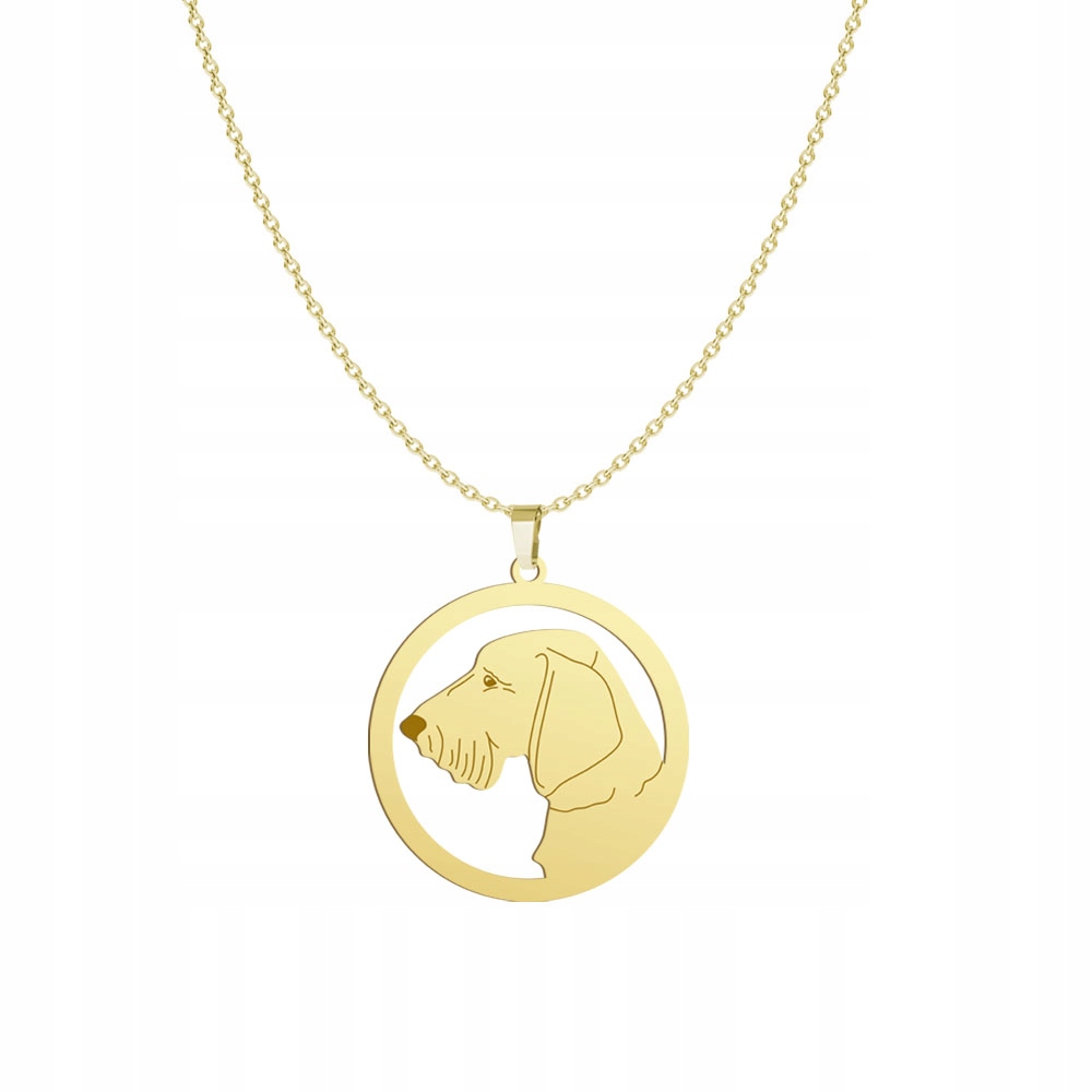 Náhrdelník Zlatý jezevčík 925 Dárek Řetízek Šperky Gravírování