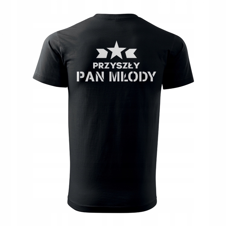 

KT087- S / Koszulka Kawalerski Przyszły Pan Młody