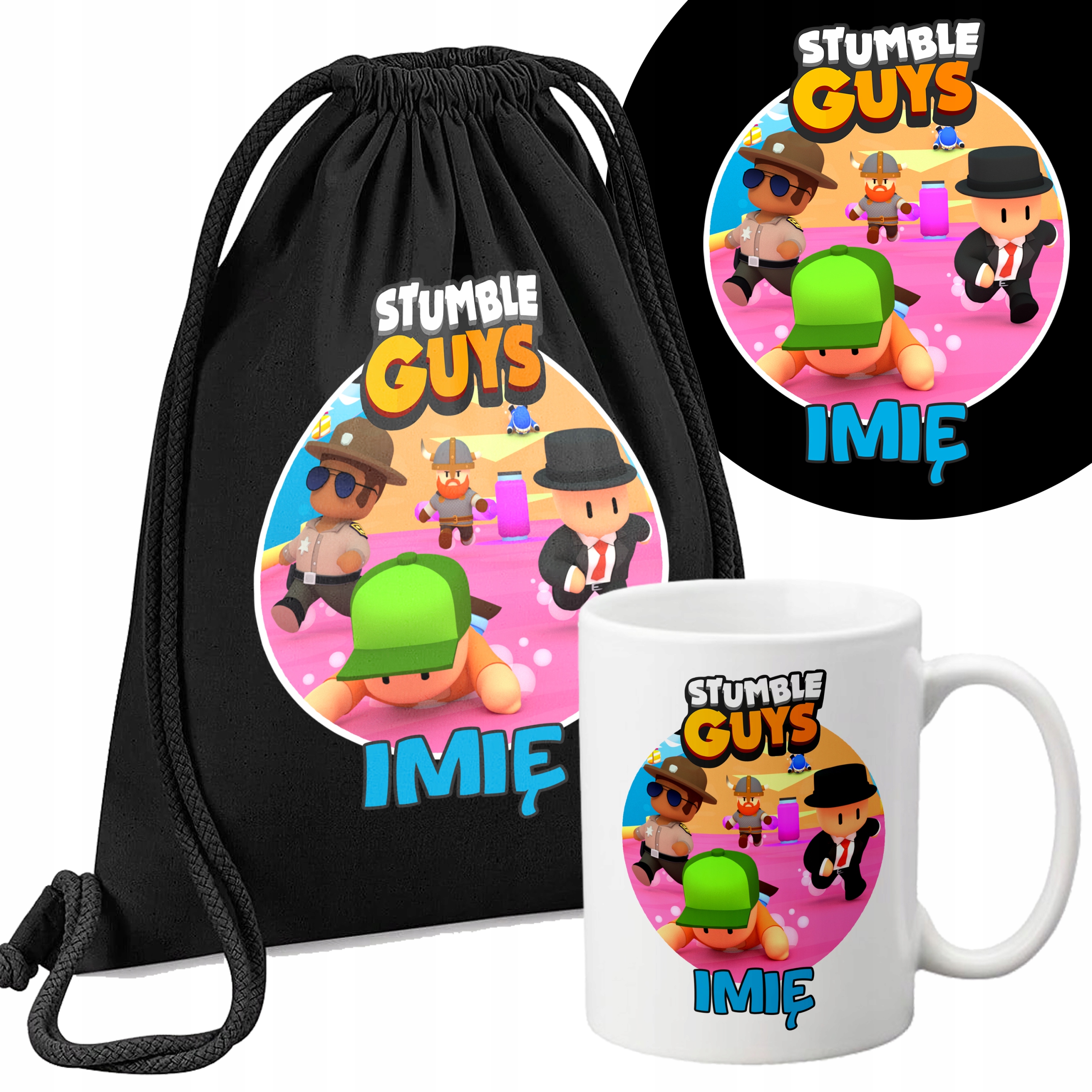 

Personalizowany Worek Kubek Stumble Guys