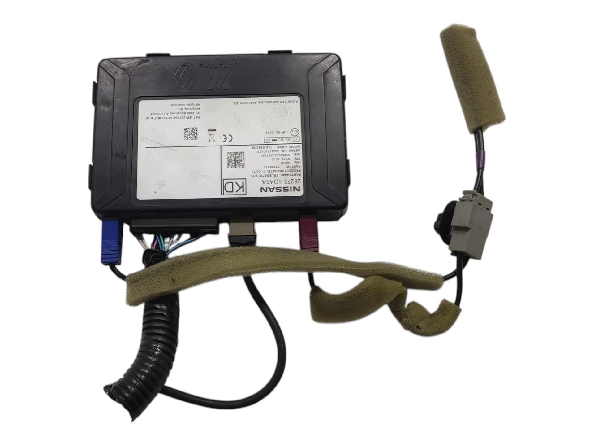 modul řídící jednotka TELEMATIC NISSAN LEAF a 2011-2017 28275-4DA5A