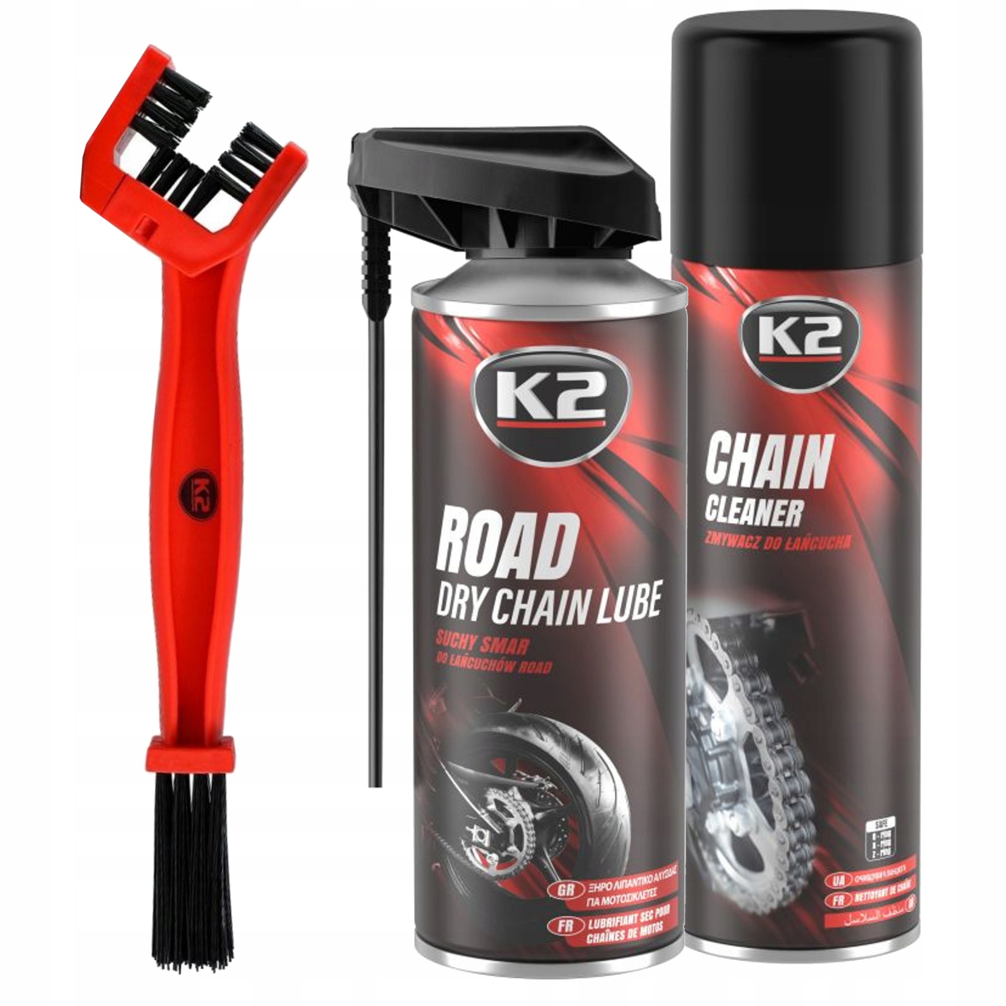 

K2 Zestaw Do Czyszczenia I Smarowania Łańcucha