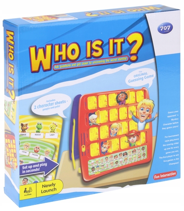 

Zgadnij Kto To Guess Who  Gra Pamięciowa Logiczna