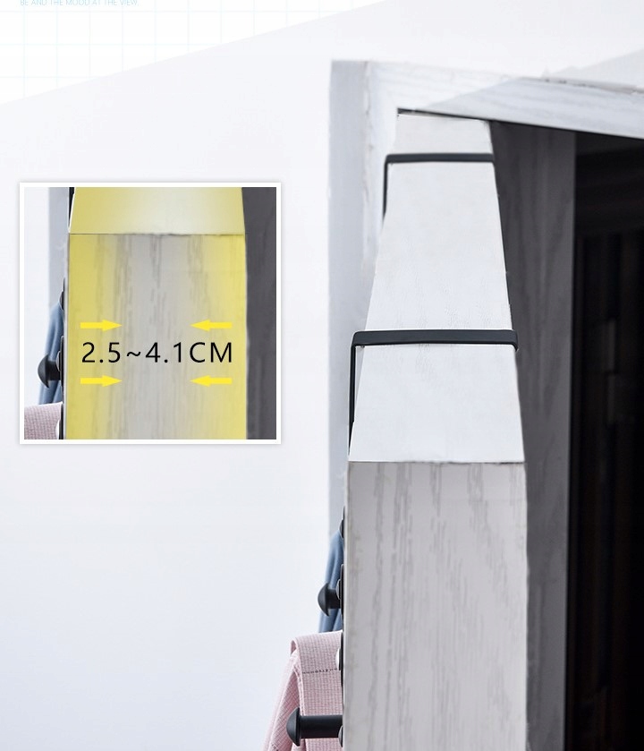 WIESZAK SKŁADANY NA DRZWI HACZYKI HARMONIJKA PS Marka Perfectlife