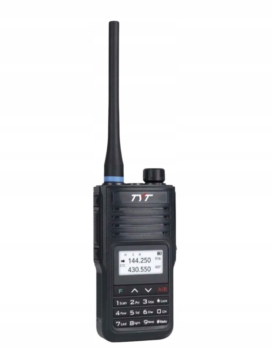 Przenośne dwuzakresowe radio Tyt TH-UV99 10W IP68, 2800 mAh