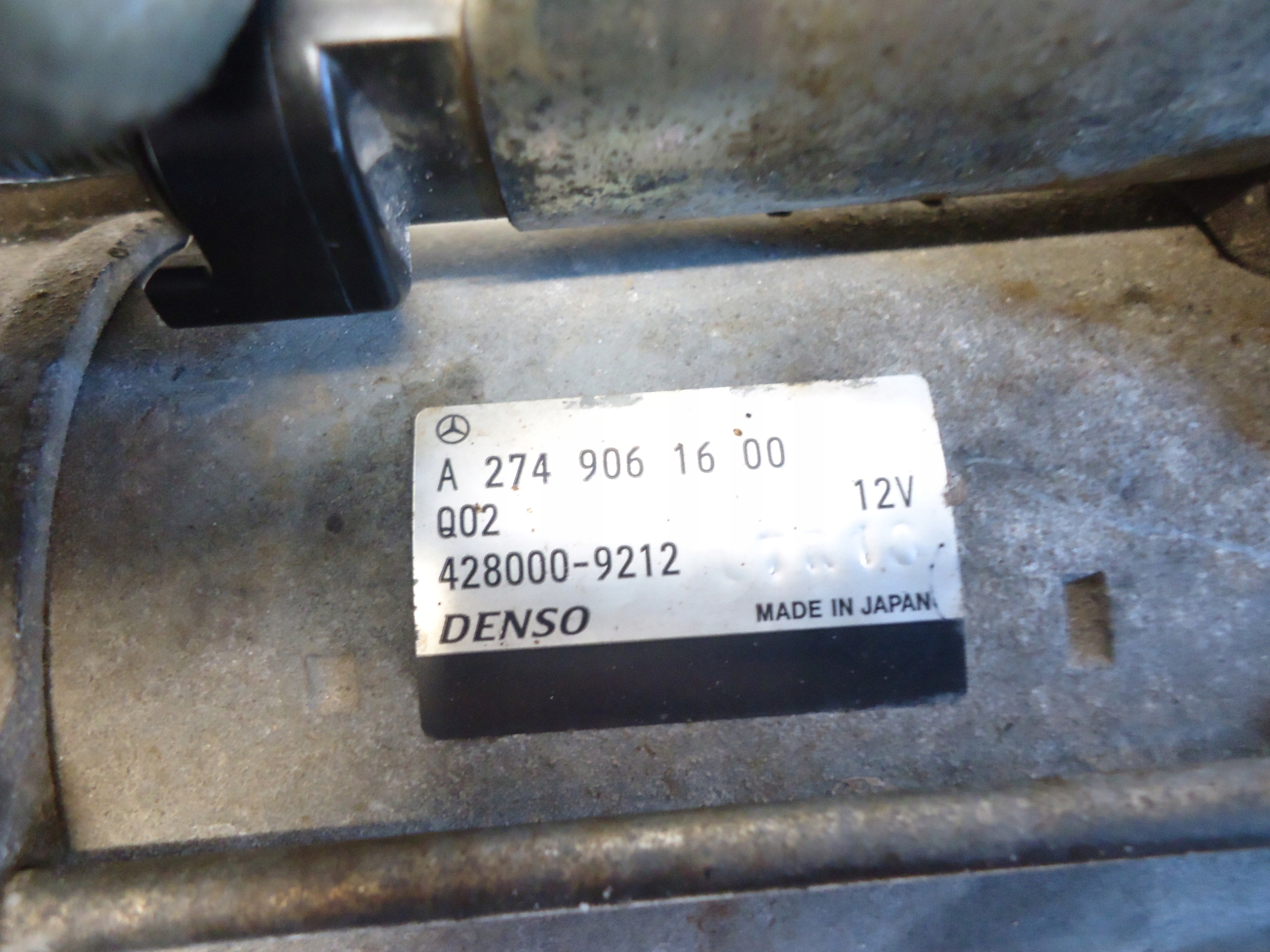 MERCEDES W205 2.0CGI starter A2749061600