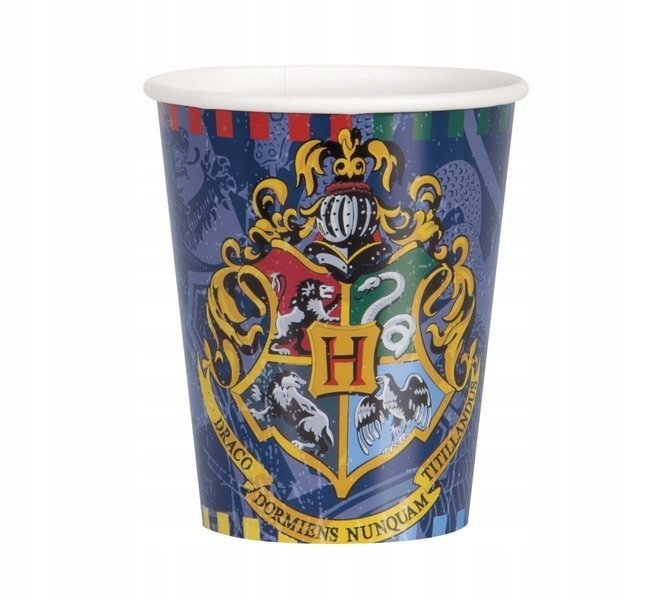 СТАКАНЧИКИ БУМАЖНЫЕ ГАРРИ ПОТТЕР 270ML 8 ШТ.