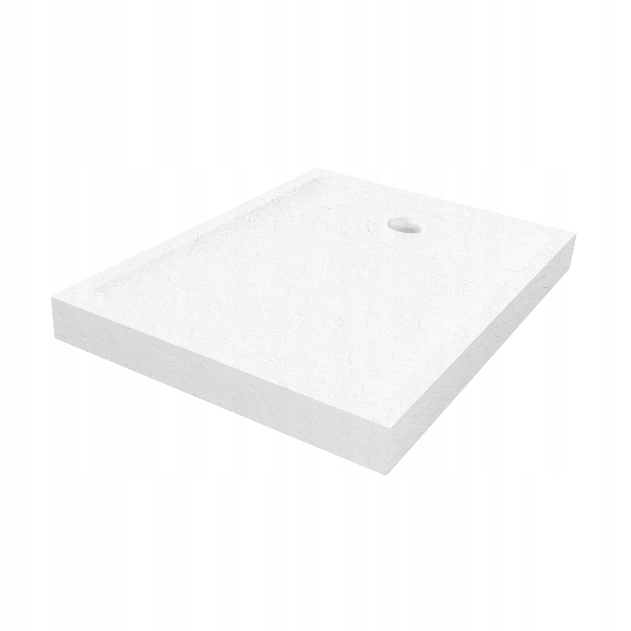 Nt Brodzik MILD Stone 160x80 wysoki zintegrowana obudowa 80x160 struktura