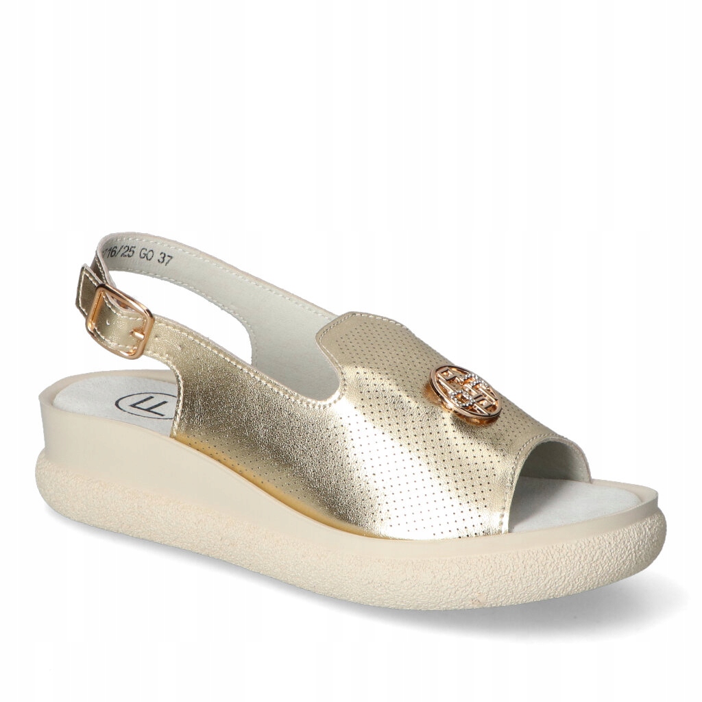 Sandály Filippo DS6716/25GD Zlaté 39