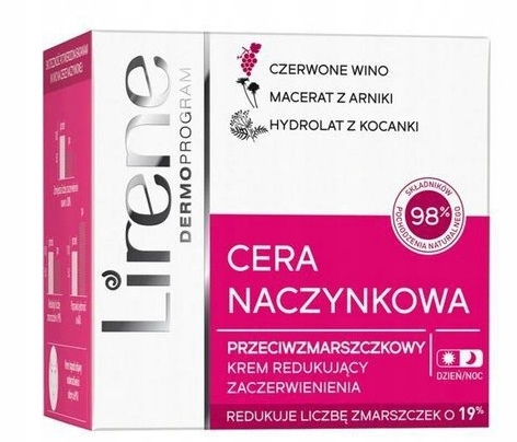 

Lirene, Cera Naczynkowa Krem przeciwzmarsz. 50 ml