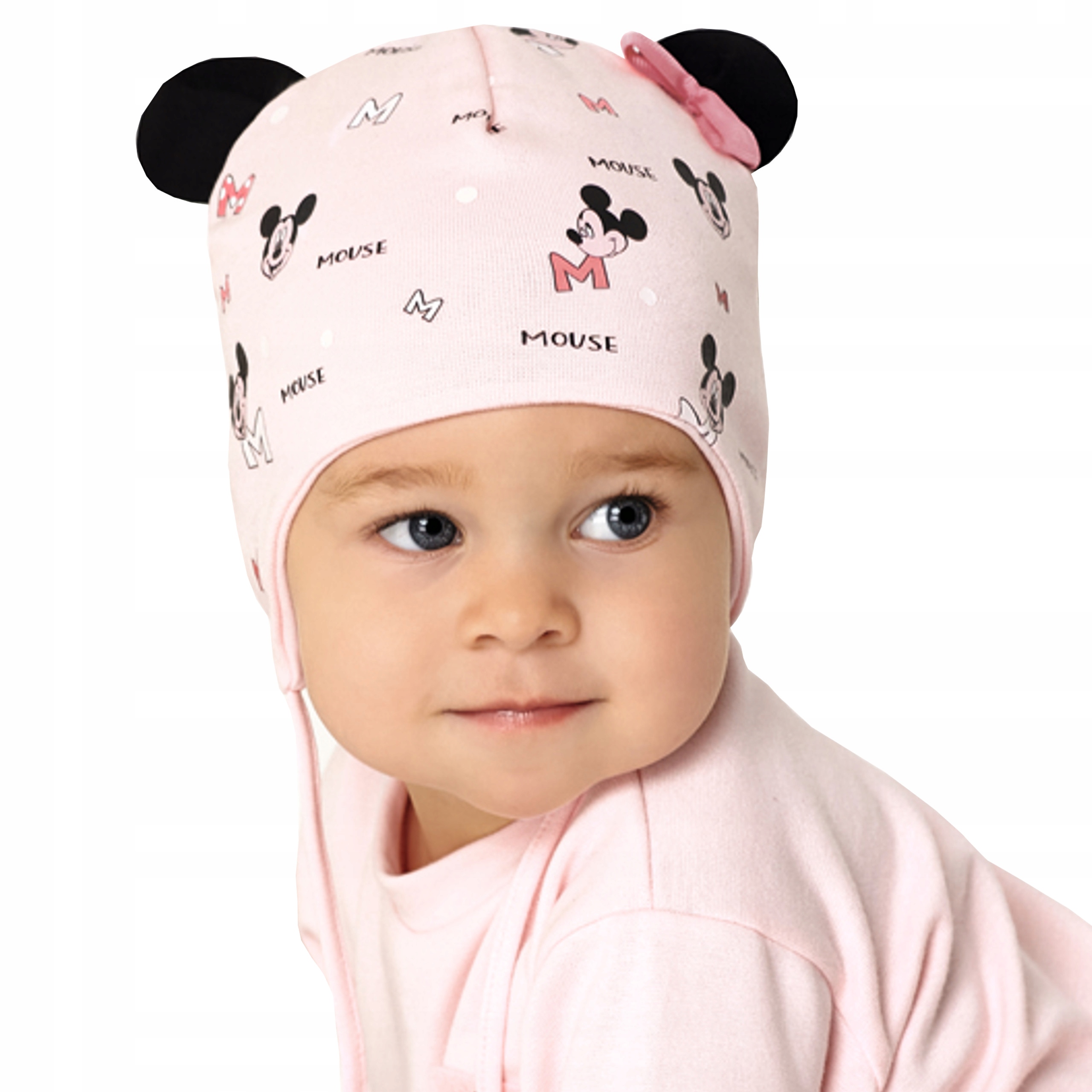 

Czapka Dla Dziewczynki Wiązana bawełna r 48 50