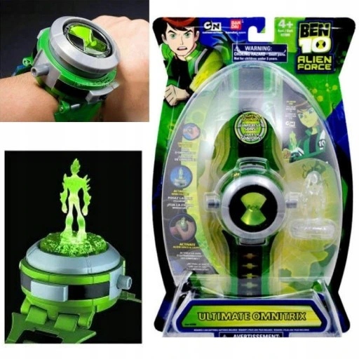 BEN 10 OMNITRIX PROJEKTOR OBCYCH ZEGAREK KOSMICI