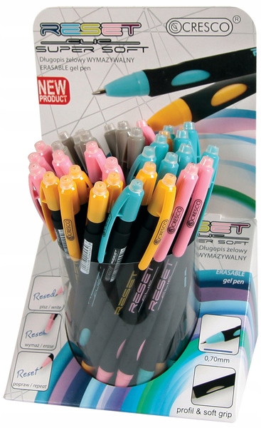 Propiska Vymazatelný Reset Clic Abrazivní Fixy Cresco 36 Kusů