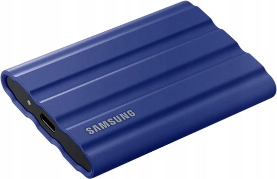 Dysk przenośny Samsung Portable SSD T7 Shield 2TB niebieski Format dysku 2,5
