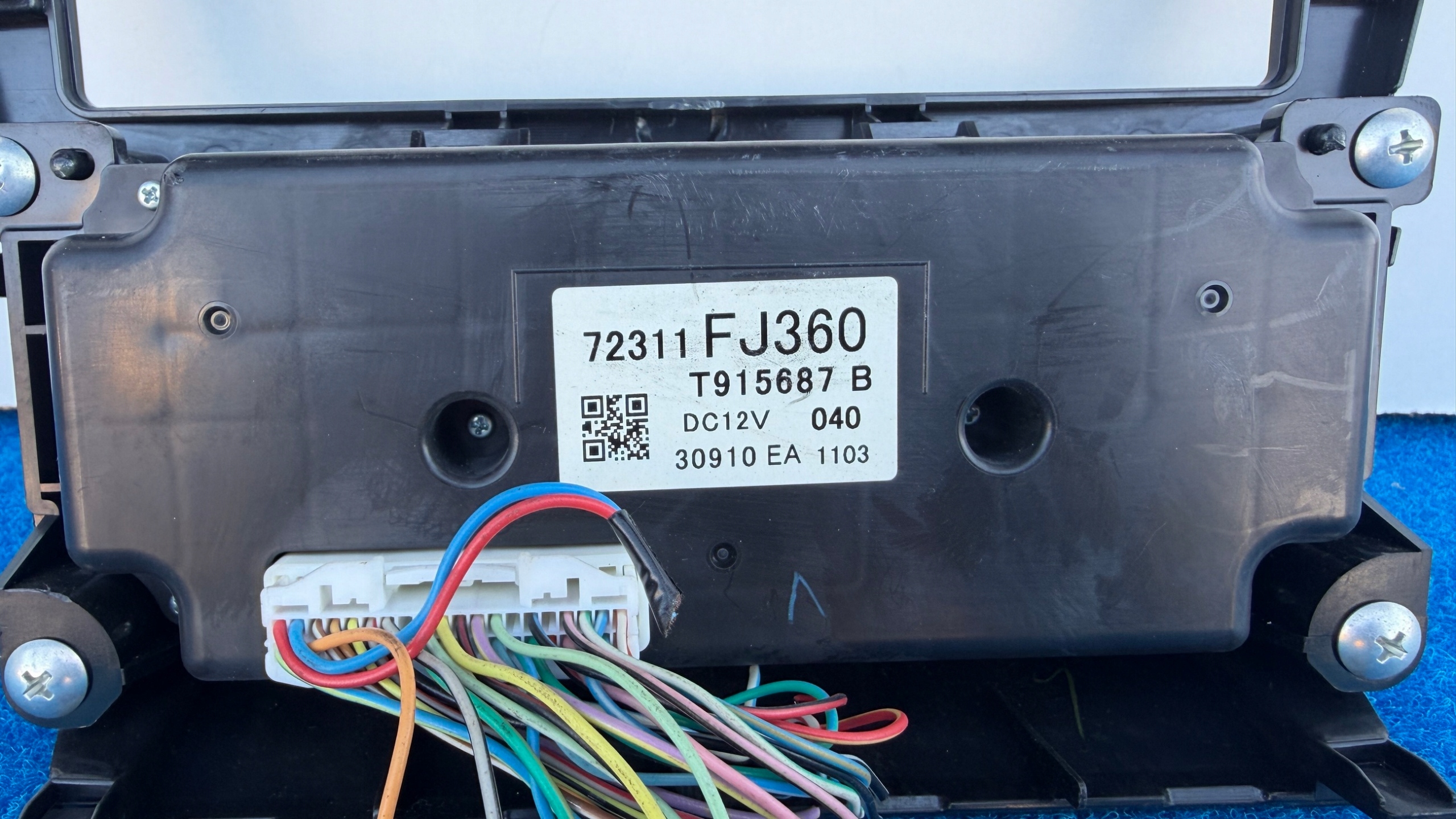 SUBARU IMPREZA 2014R+ Unite commande clima Bouches aération tableau bord K146/01LQ