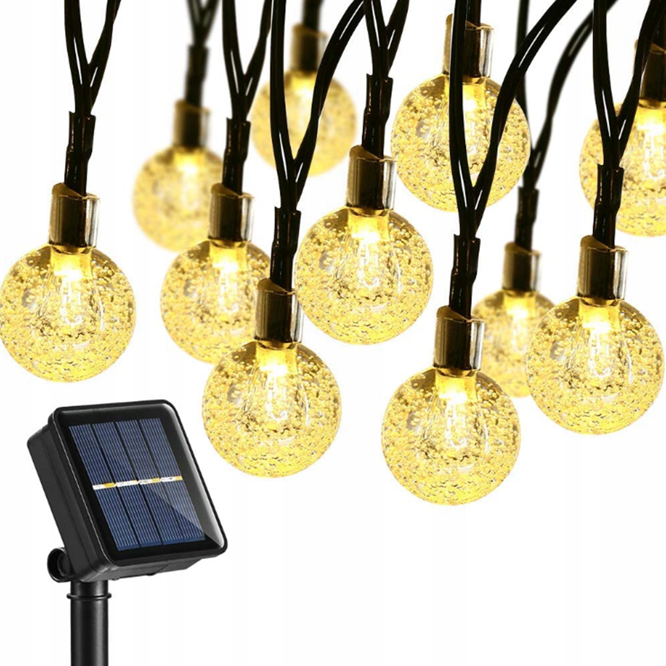 LAMPKI SOLARNE GIRLANDA SOLARNA OGRODOWA ŻARÓWKI NA BALKON TARAS 40 LED 8m EAN (GTIN) 6908562515588