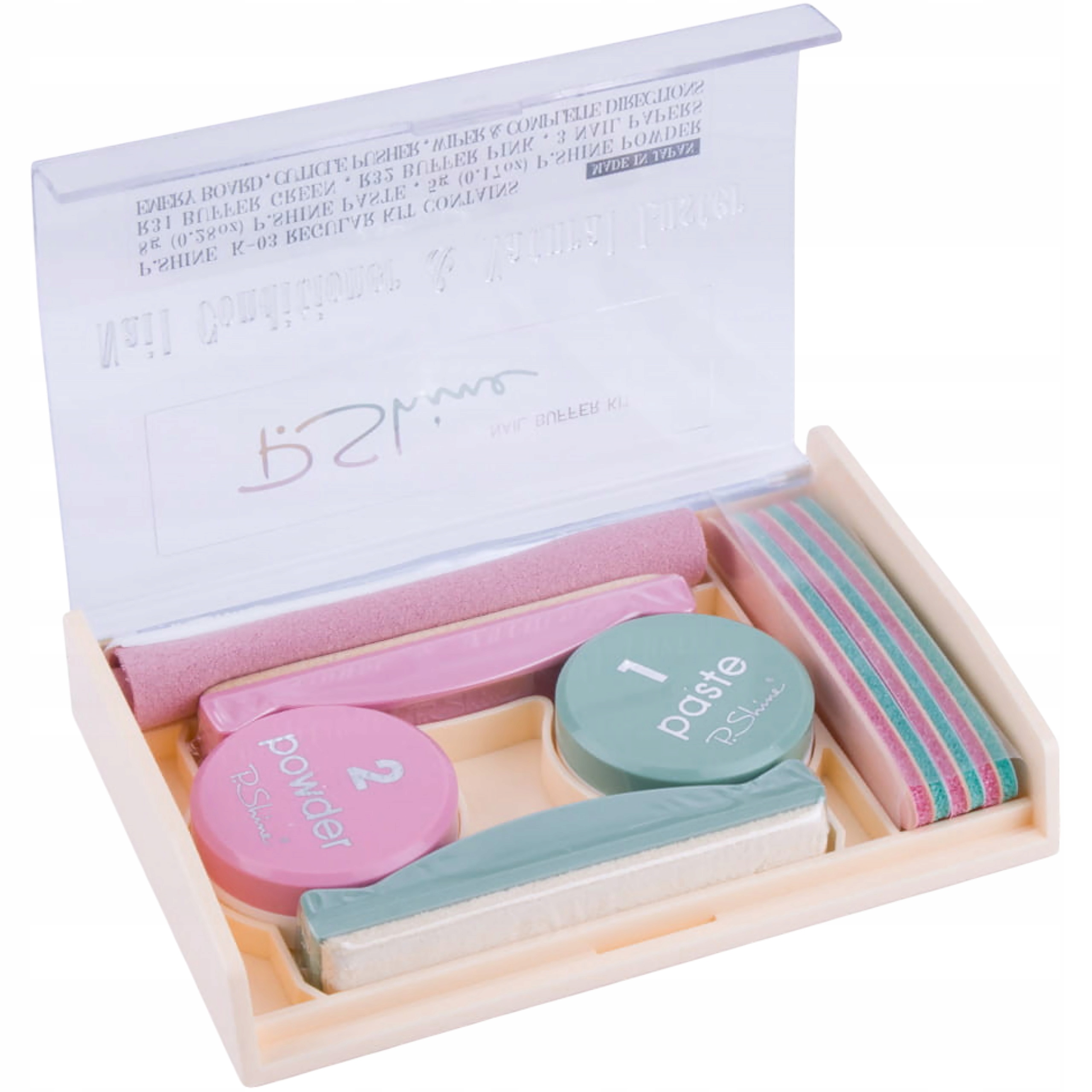 Japonská manikúra P.Shine pro japonskou manikúru Japanese Velký Set 9v1