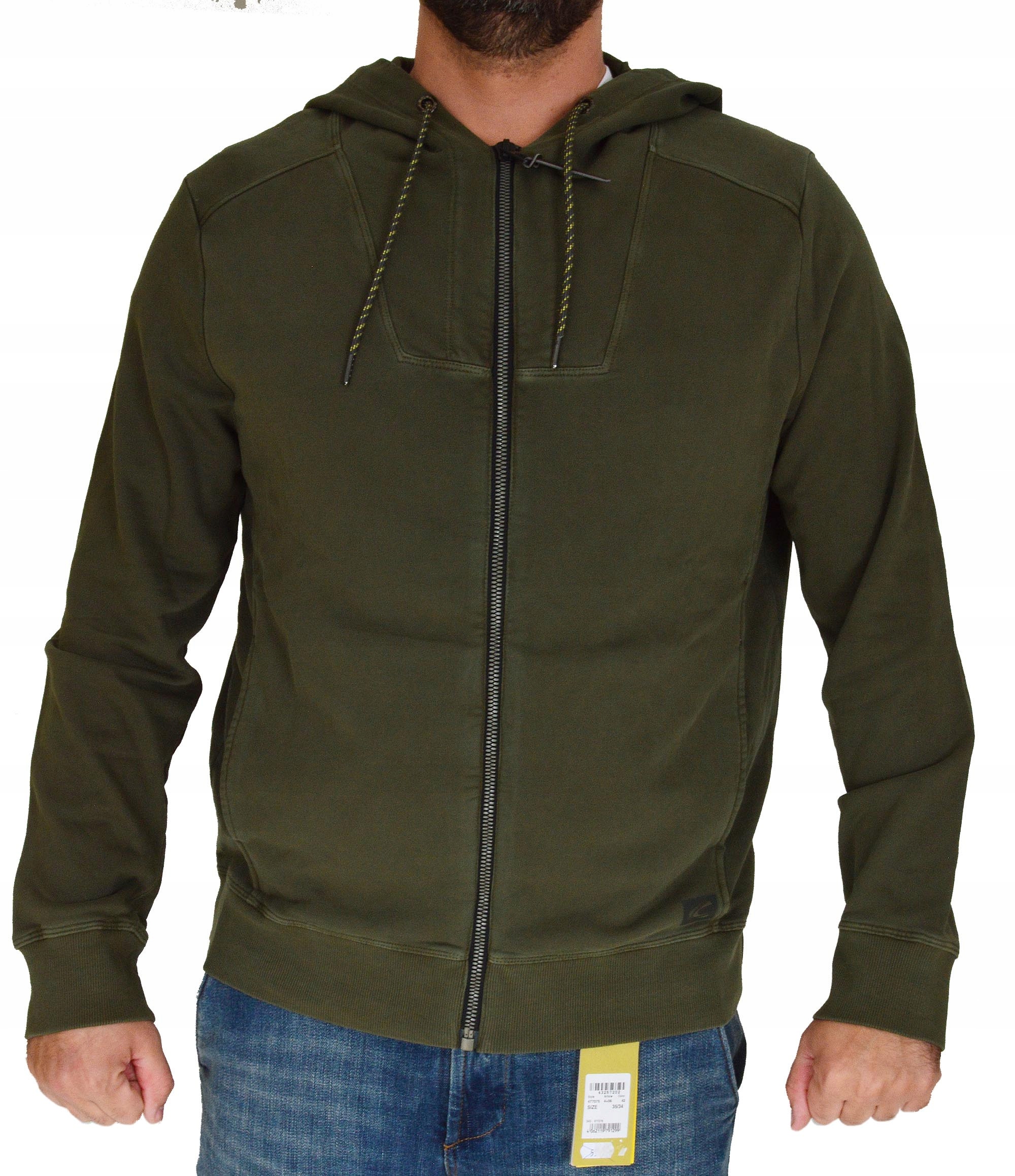 

Camel Active bluza z kapturem na zamek khaki XL