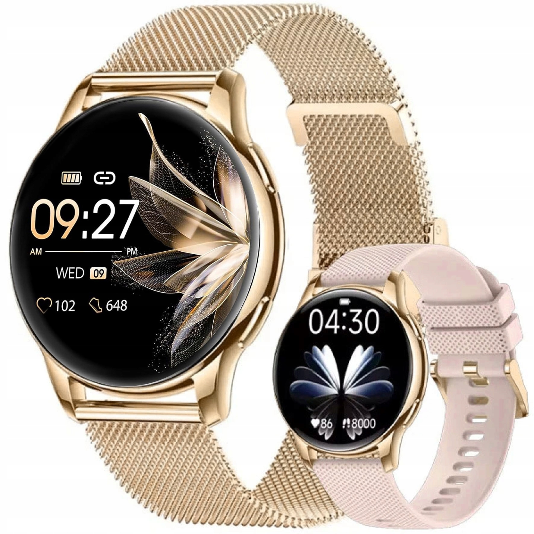 Zegarek damski Smartwatch Rubicon RNCF30 złoty-rose gold