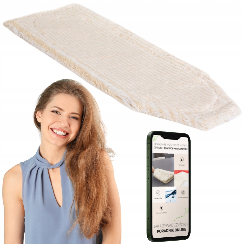 Raypath Polštář Béžová Vložka Do Mopu Noha Pro Panely Parket