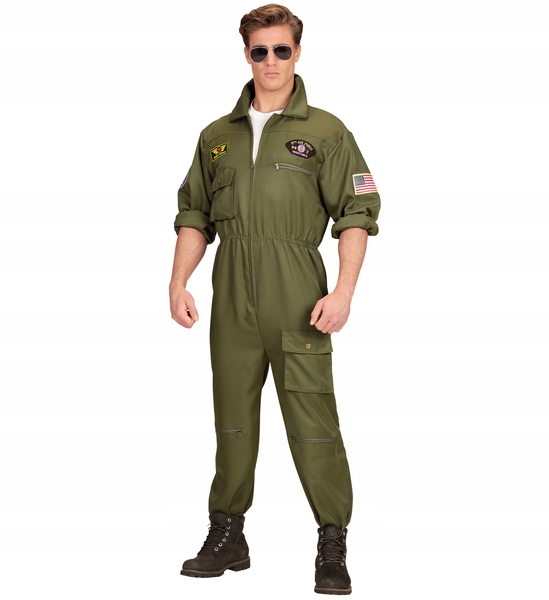 Kostým Kombineza Pilota Pilot Avionik Letec M