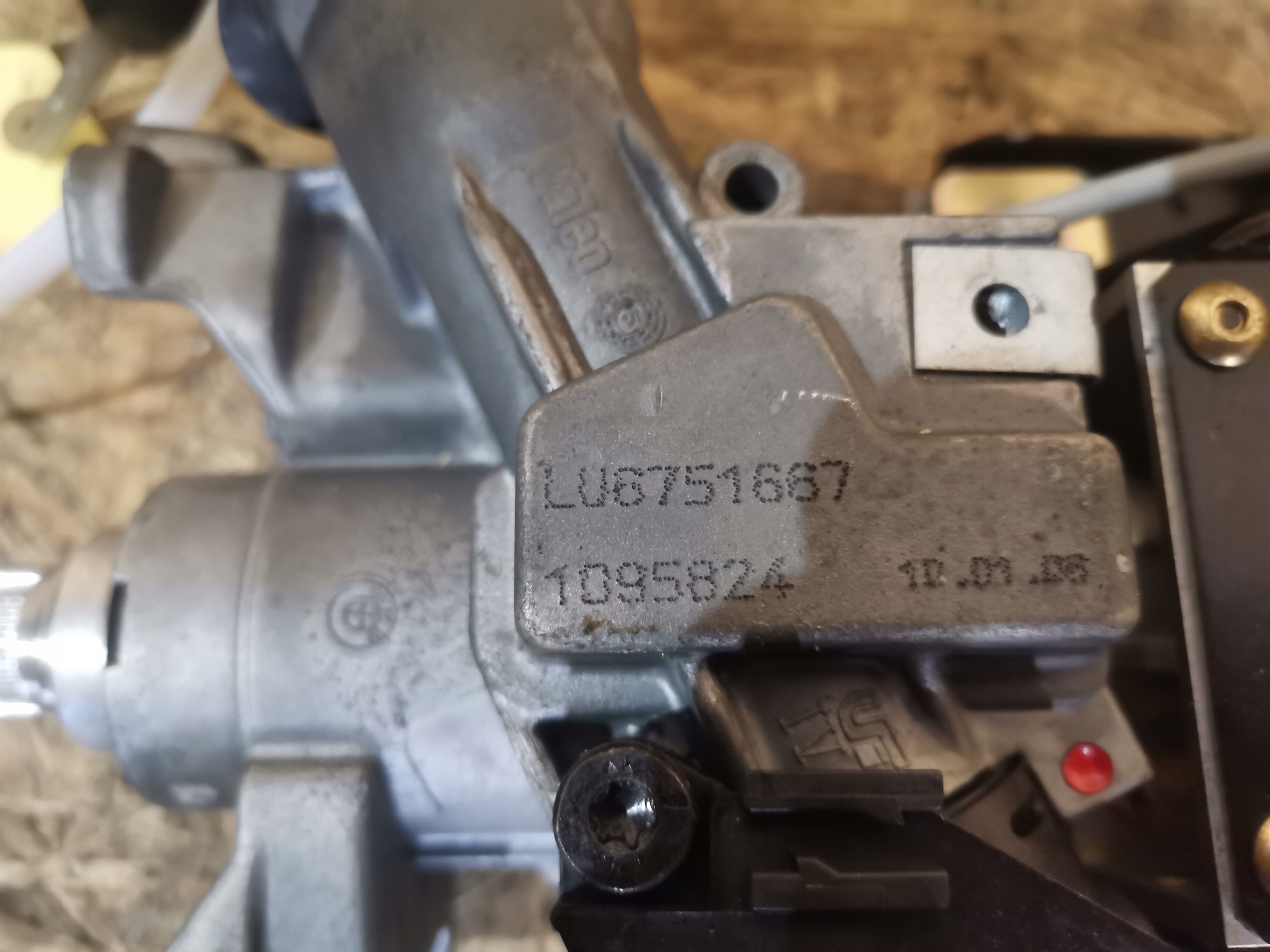 steering wheel rod + ignition KLUCZYKI BMW X5 E53 0390201666