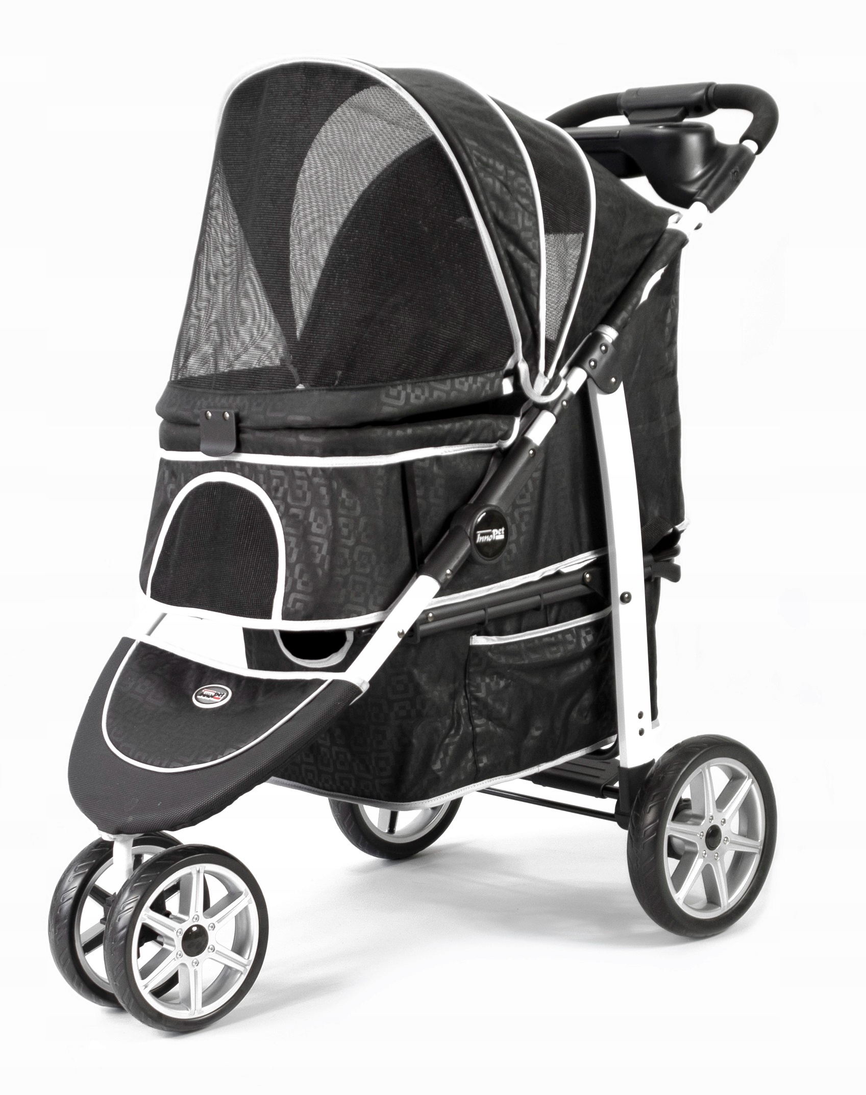 Přepravka skládací pro psa kočku Kočárek InnoPet Monaco IPS-035/B Černý