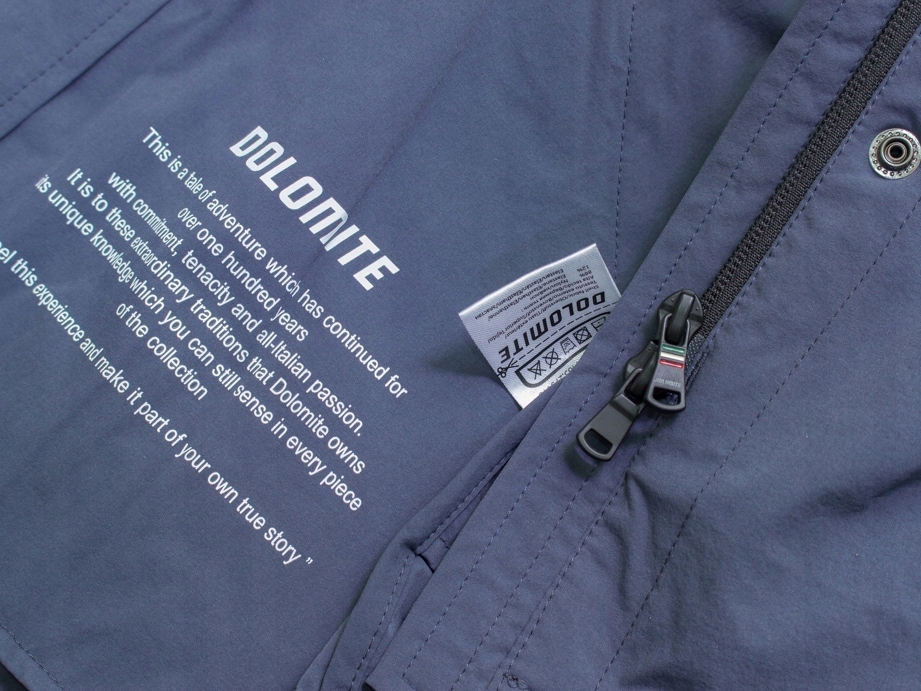 DOLOMITE SOFTSHELL PŁASZCZ KURTKA PARKA WIATR S Rękaw długi rękaw