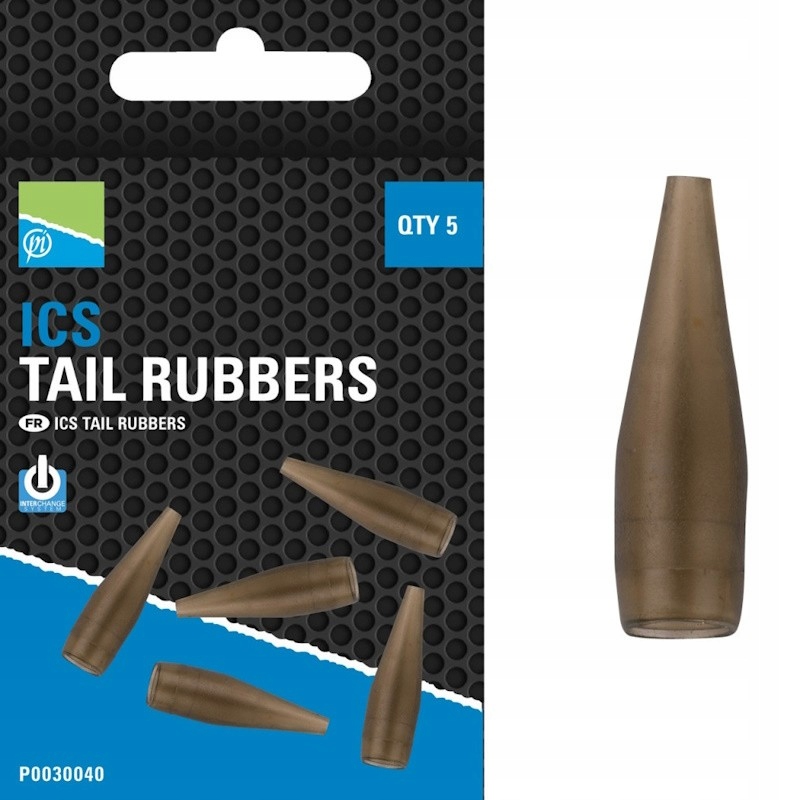 Nasadki Zapasowe Osłonki Do Koszyków Preston Ics Tail Rubbers 5szt.