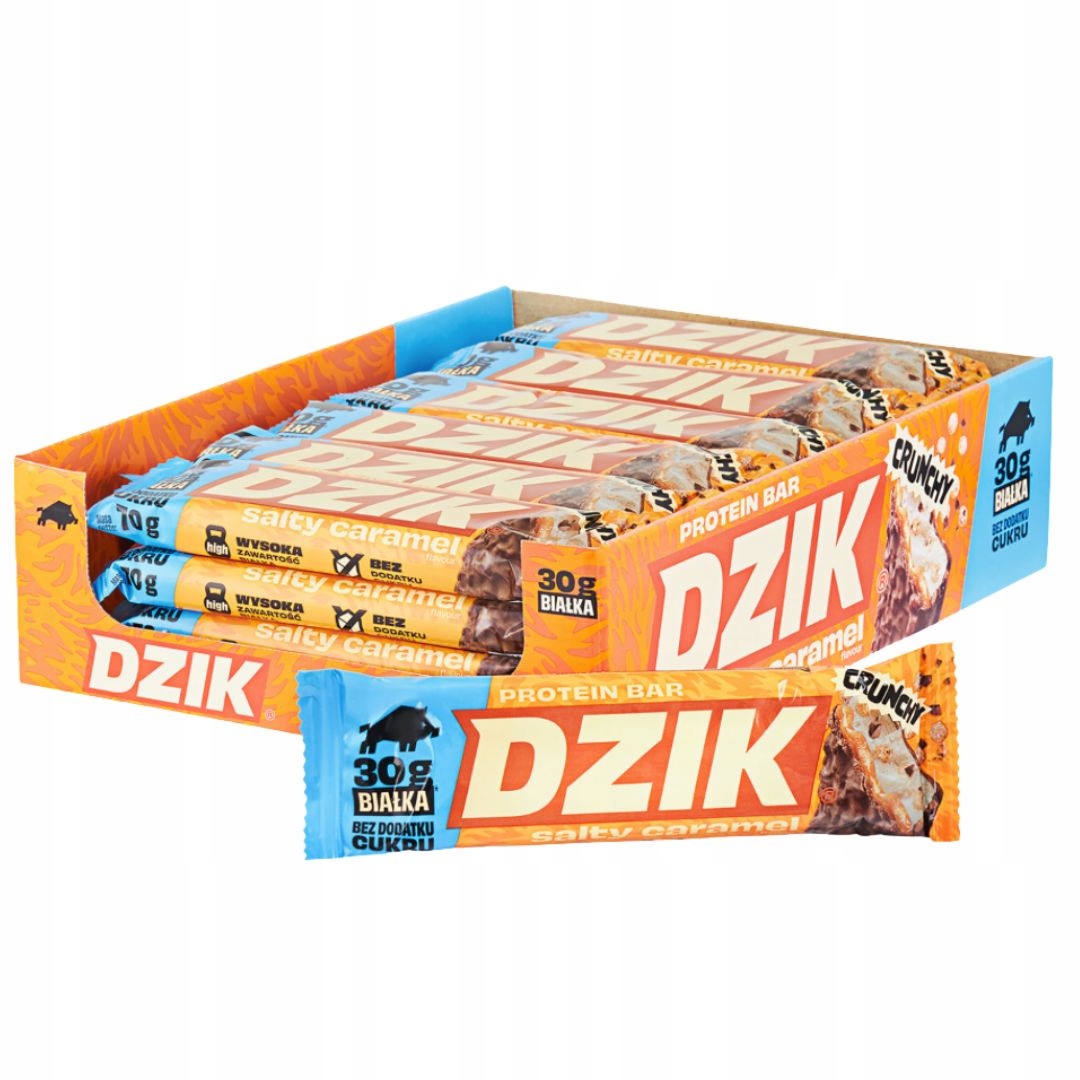 Wk Divoká tyčinka 73 g salty caramel slaný karamel proteinový protein