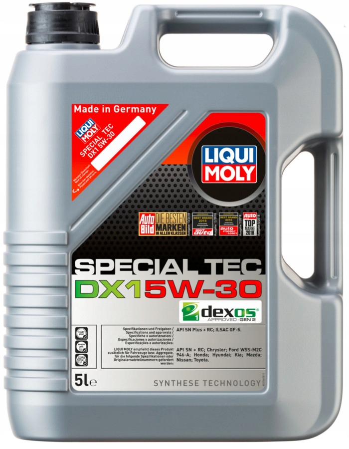 

5L Liqui Moly 5W30 Olej Special Tec DX1 5W30 20969