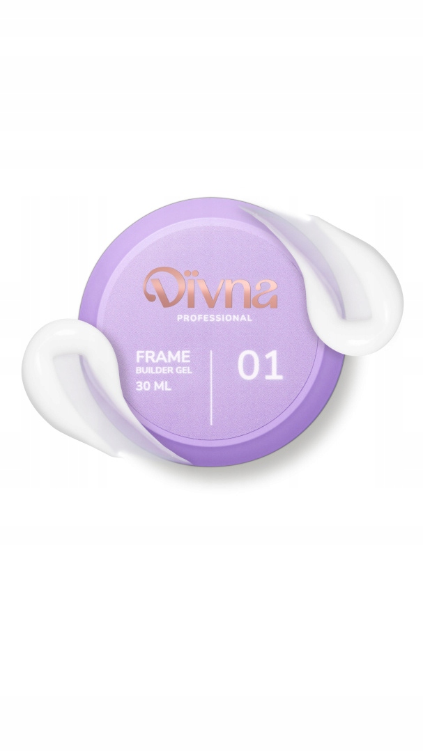 Divna Frame Builder Gel 01 30 ml stavební gel na nehty