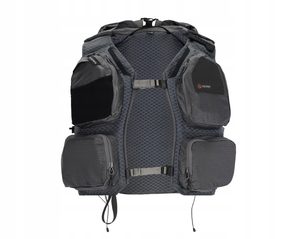 Simms Flyweight Vest Pack Smoke L/XL