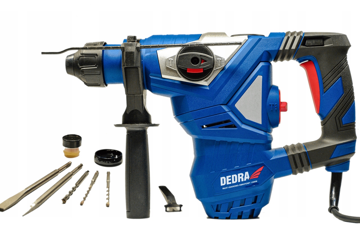 MŁOTOWIERTARKA WIERTARKA MŁOT UDAROWY SDS+ 1500W Rodzaj uchwytu SDS Plus