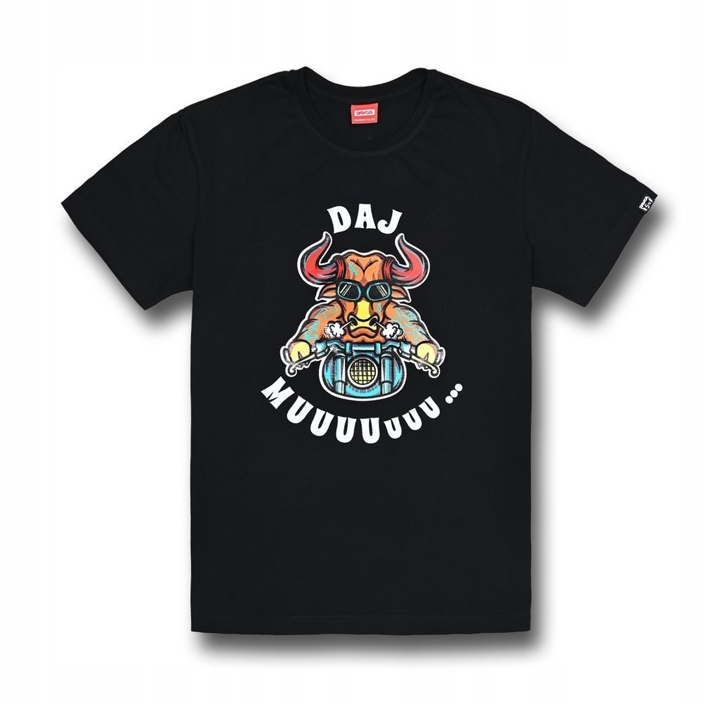 

Davca T-shirt męski Daj Muu Byk koszulka męska S
