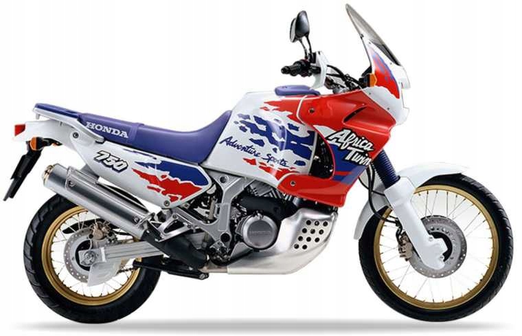 Samolepky Juula Pro Honda Xrv 750 Africa Twin 1993-1995 Bílé NH138H