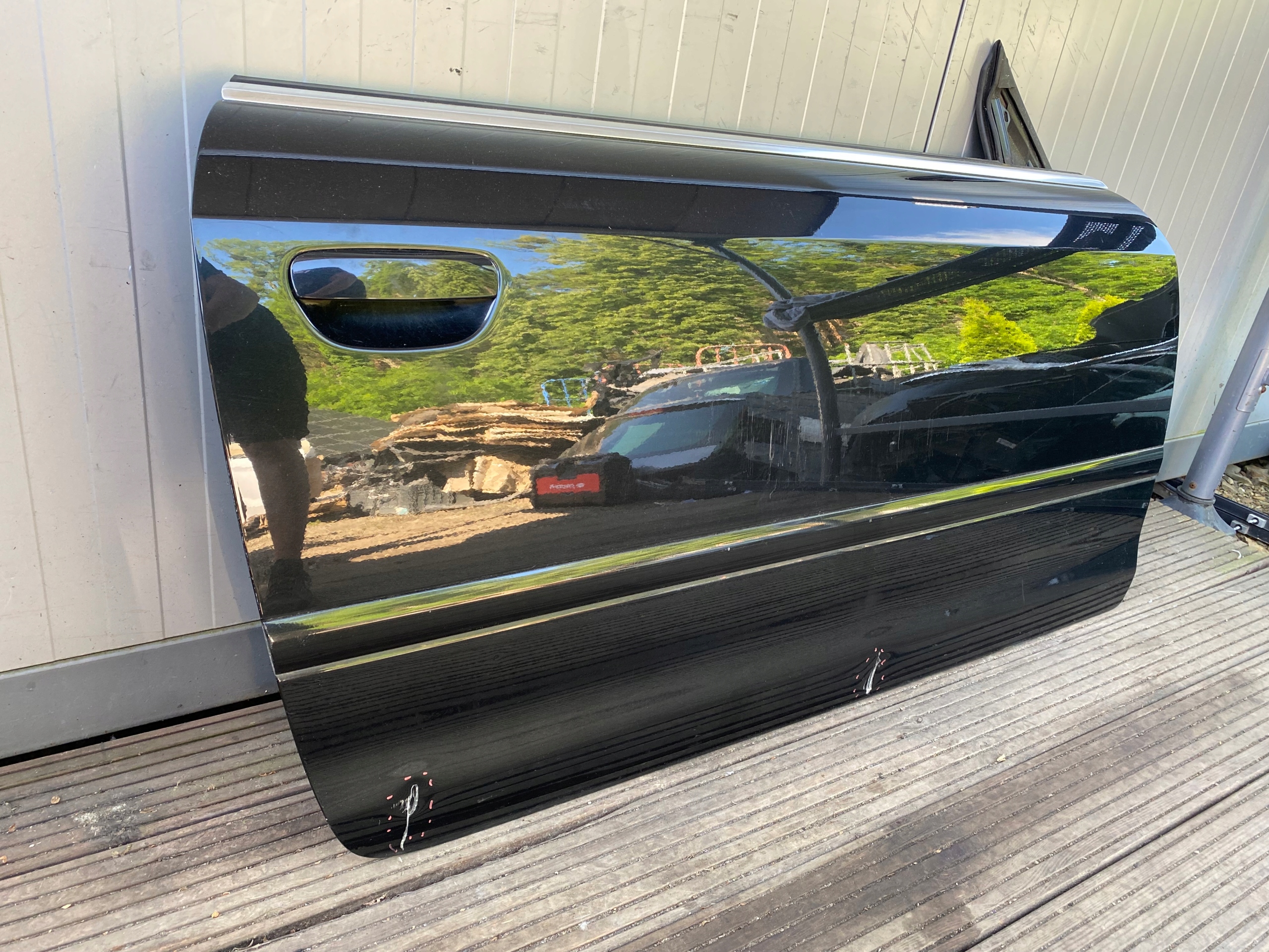 AUDI A4 B6 CABRIO complete door right front LZ9W