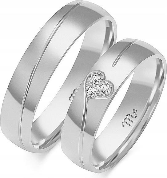 Zlatý snubní prsten moderní 585 vel. 14 15 16 pod gravírování pro ženy