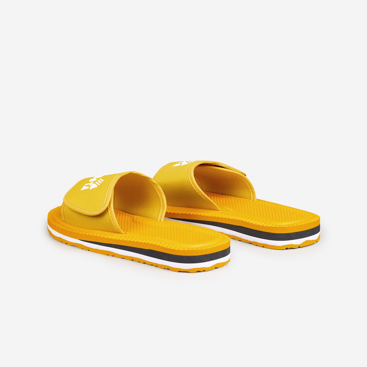 KLAPKI PIANKOWE MĘSKIE 36 ŻÓŁTE KUBOTA RZEP LEKKIE SPORTOWE 36 Rozmiar 36