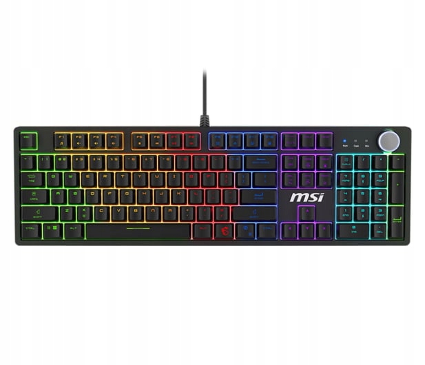 Klawiatura mechaniczna MSI Forge GK320 RED