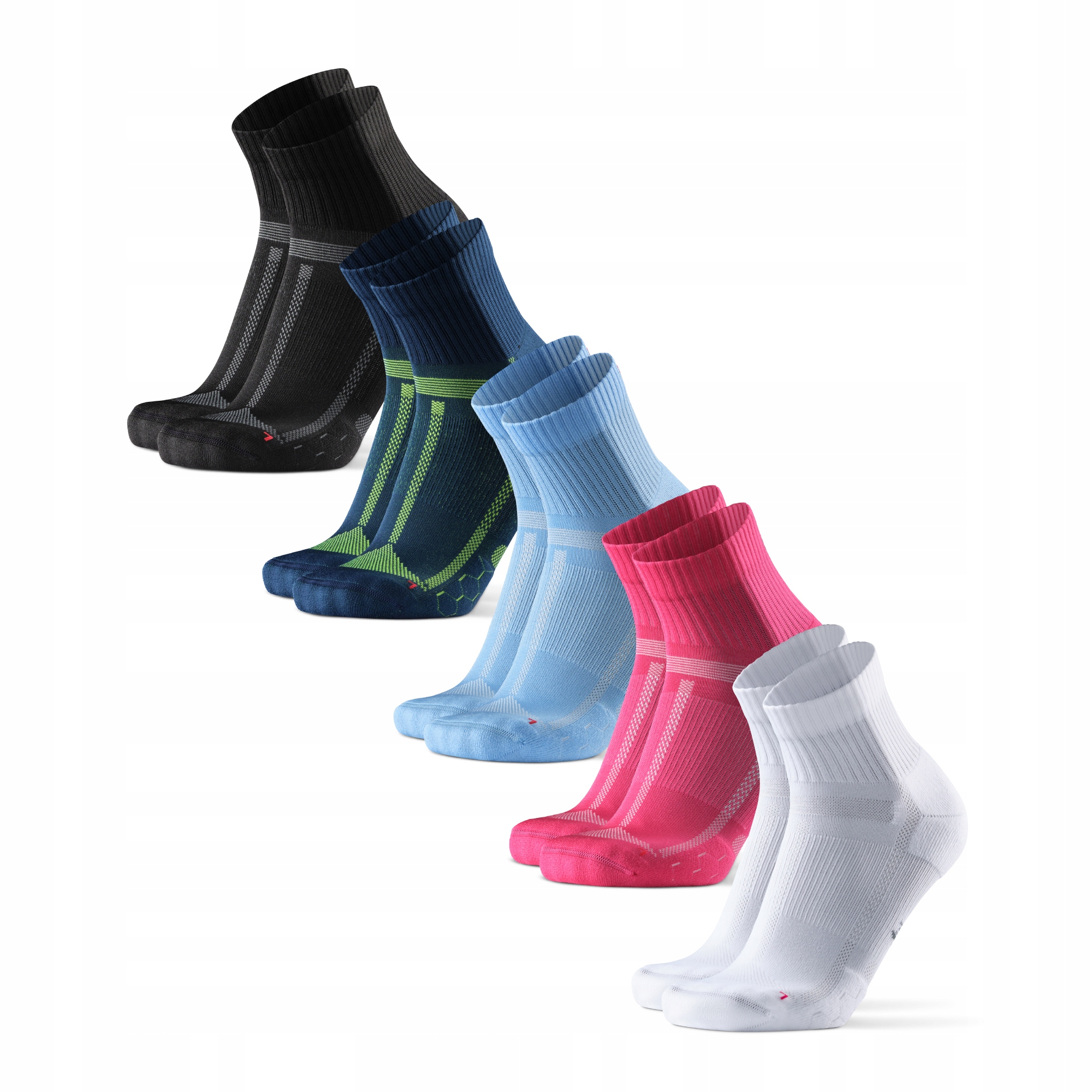 Ponožky Danish Endurance Sportovní na běhání 5-balení 39-42