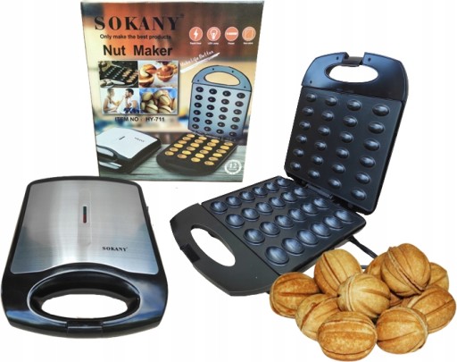 OPIEKACZ FORMA DO ORZESZKÓW CIASTEK ORZESZKI 24SZT Model mdxiaoqing