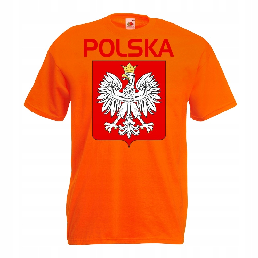 

Koszulka kibica Polska reprezentacja M pomarańczow