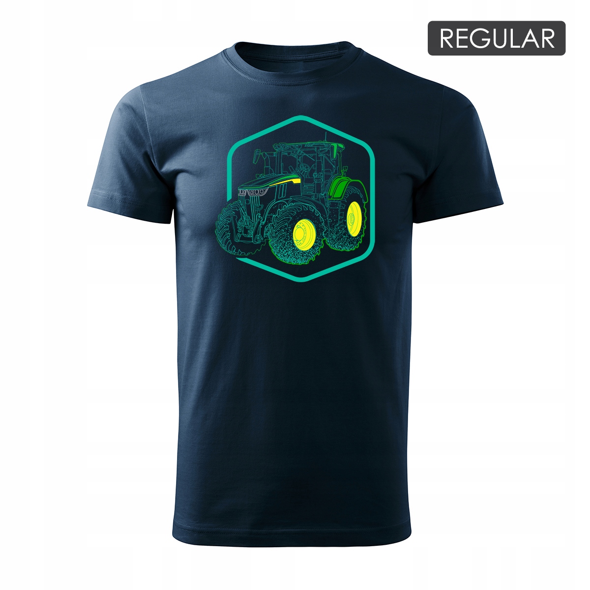 

Koszulka z traktorem John Deere dla rolnika