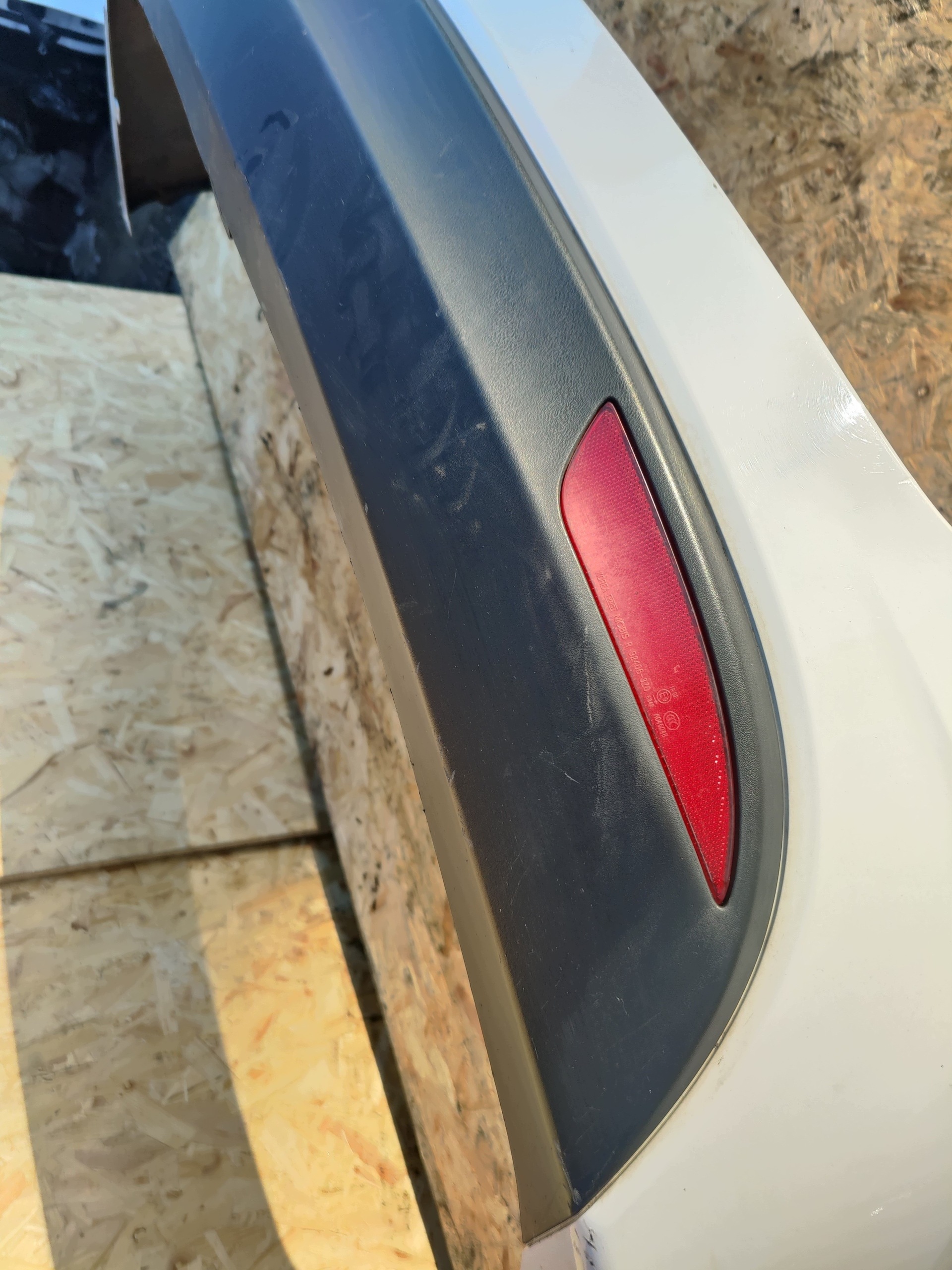 HYUNDAI I40 KOMBI bumper rear part rear BIALY
