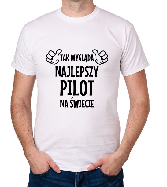 

koszulka Najlepszy Pilot prezent